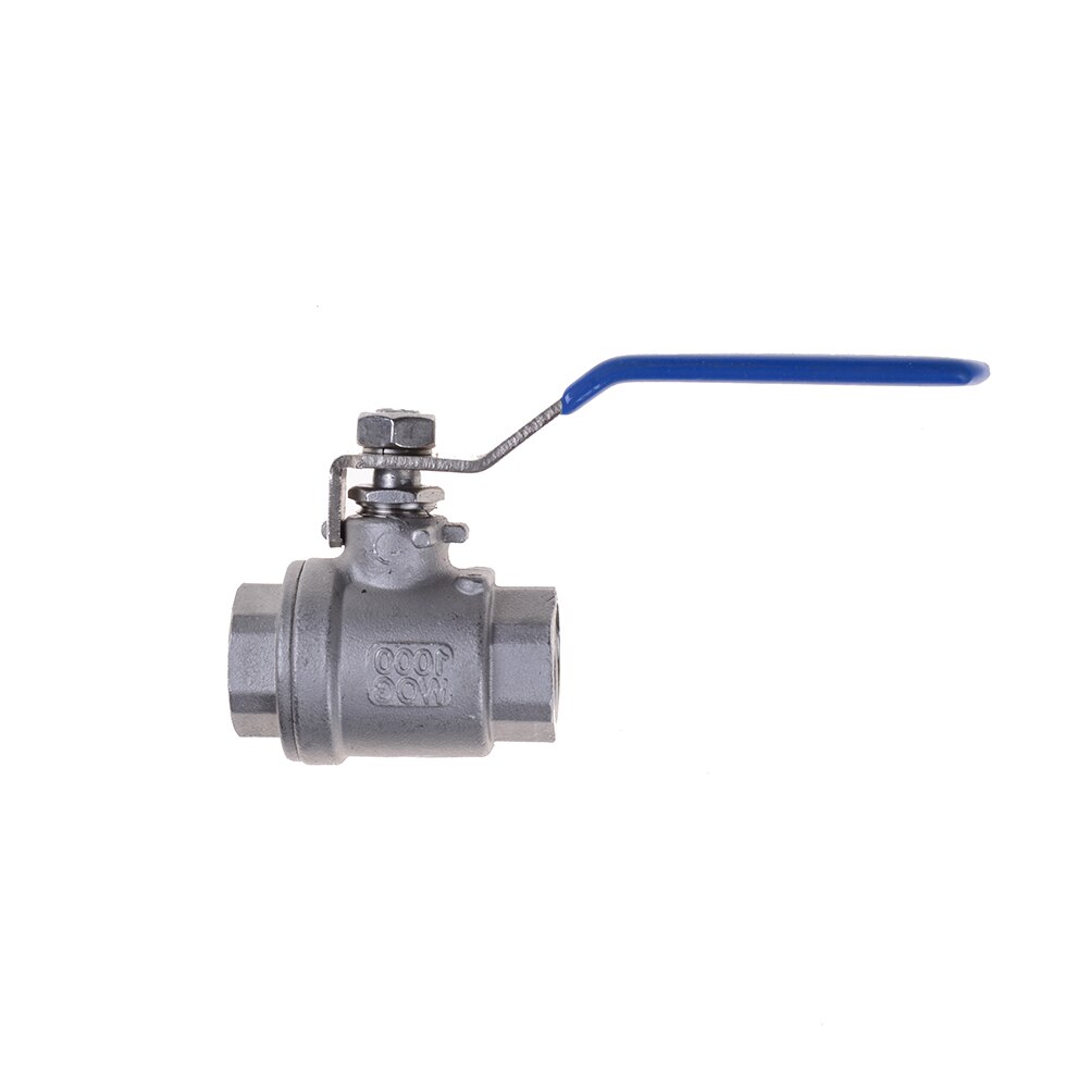 1'' Ball Valve Full Port Plumbing Fixing Female NPT Threaded SS 304 Stainless Steel Vinyl Handle