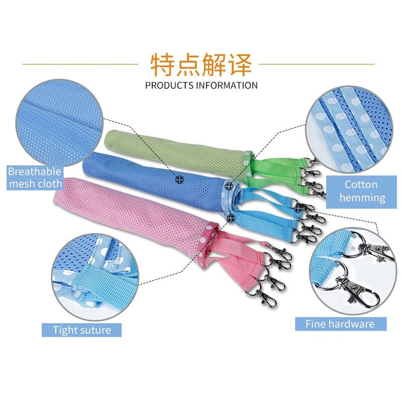 Washable Summer Cat Hammock Bed Choice Under Chair Breathable Air Mesh Pet Cage Hammock Hanging Bed for cat puppy