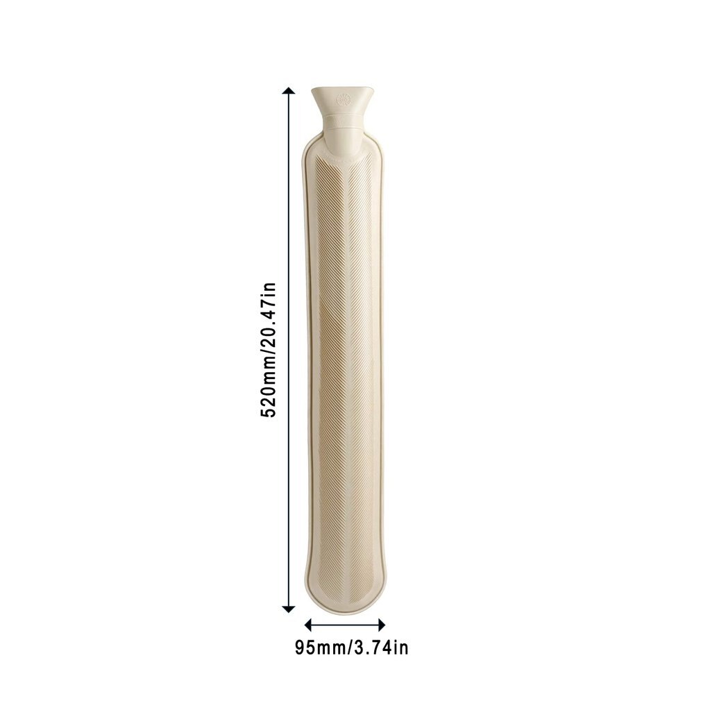 1L Warmwaterkruik Extra Lange Kerst Water Bag Gebreide Pluche Cover Rubber Handwarmer Nek Taille Warming levert