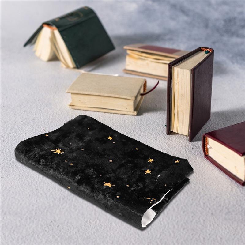 Goud Stempelen Boek Cover Starry Patroon Boek Cover Dagboek Doek Cover Voor Boeken