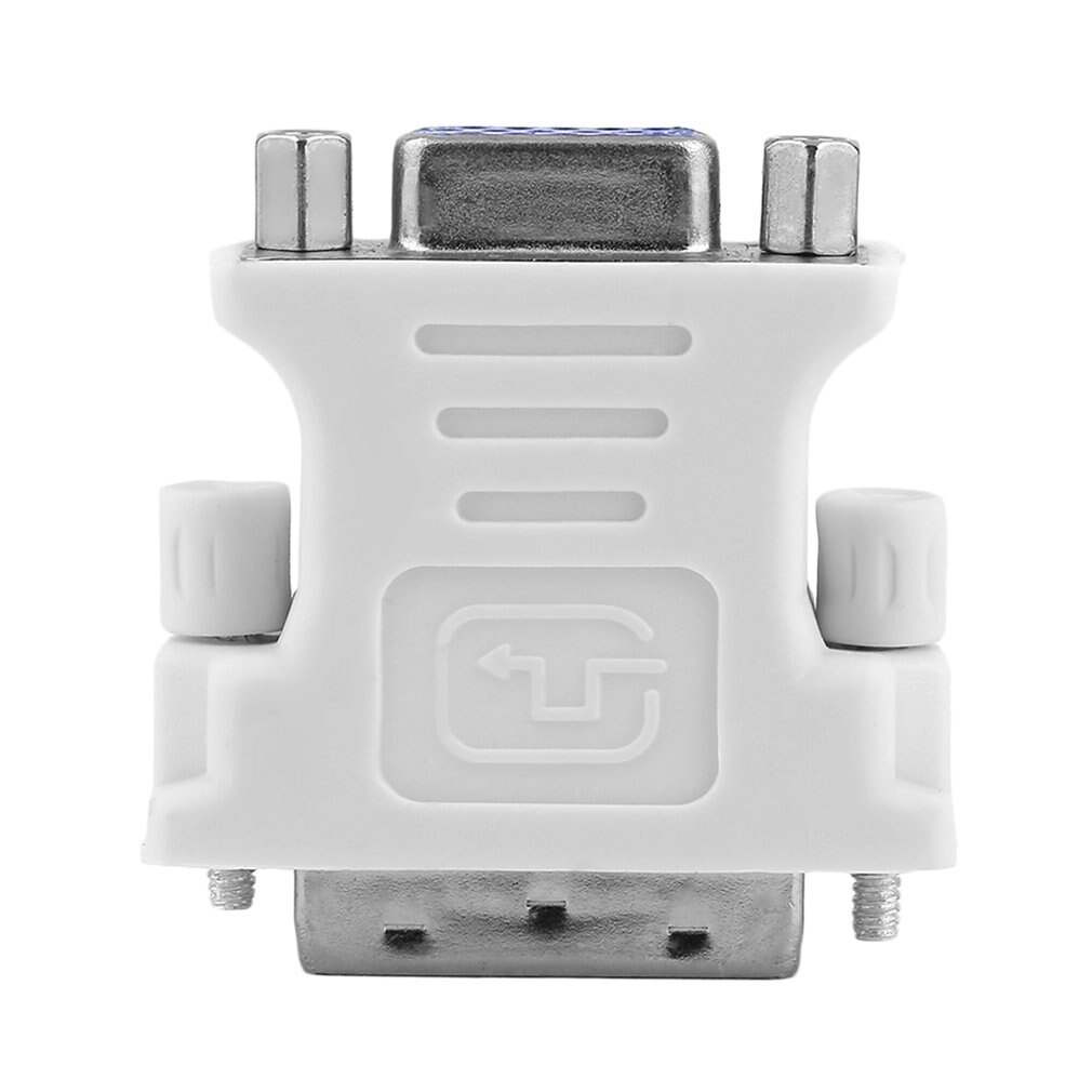 Gold plated ATI DVI to vga connector DVI-I(A/D) to VGA male to female 24+5 pin to 15 Pin Adapter Convert: Default Title