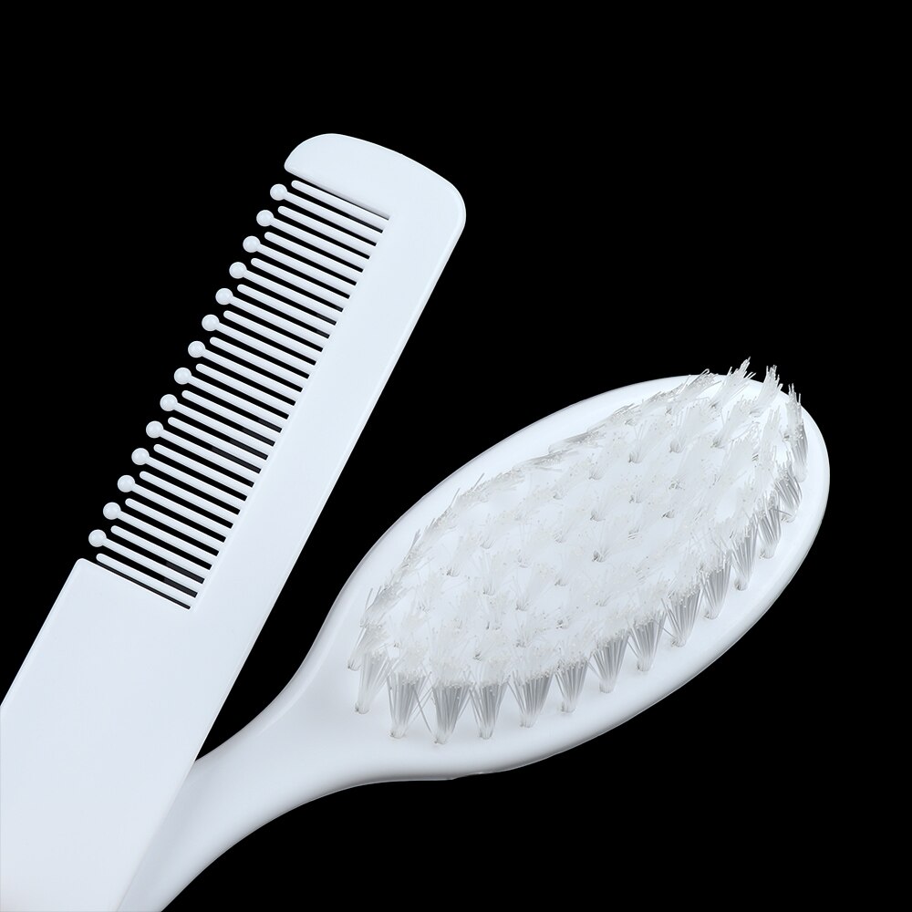 2 Pcs/Set Safety Soft Baby Hairbrush Newborn Hair Brush Infant Comb Head Massager baby Care Convenient Daily Hairbrush