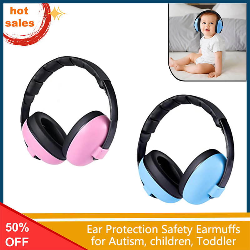 Protection auditive pour bébé, cache-oreilles passifs, casque d'écoute de sécurité, réduction du bruit, protège-oreilles pour enfants à l'autisme