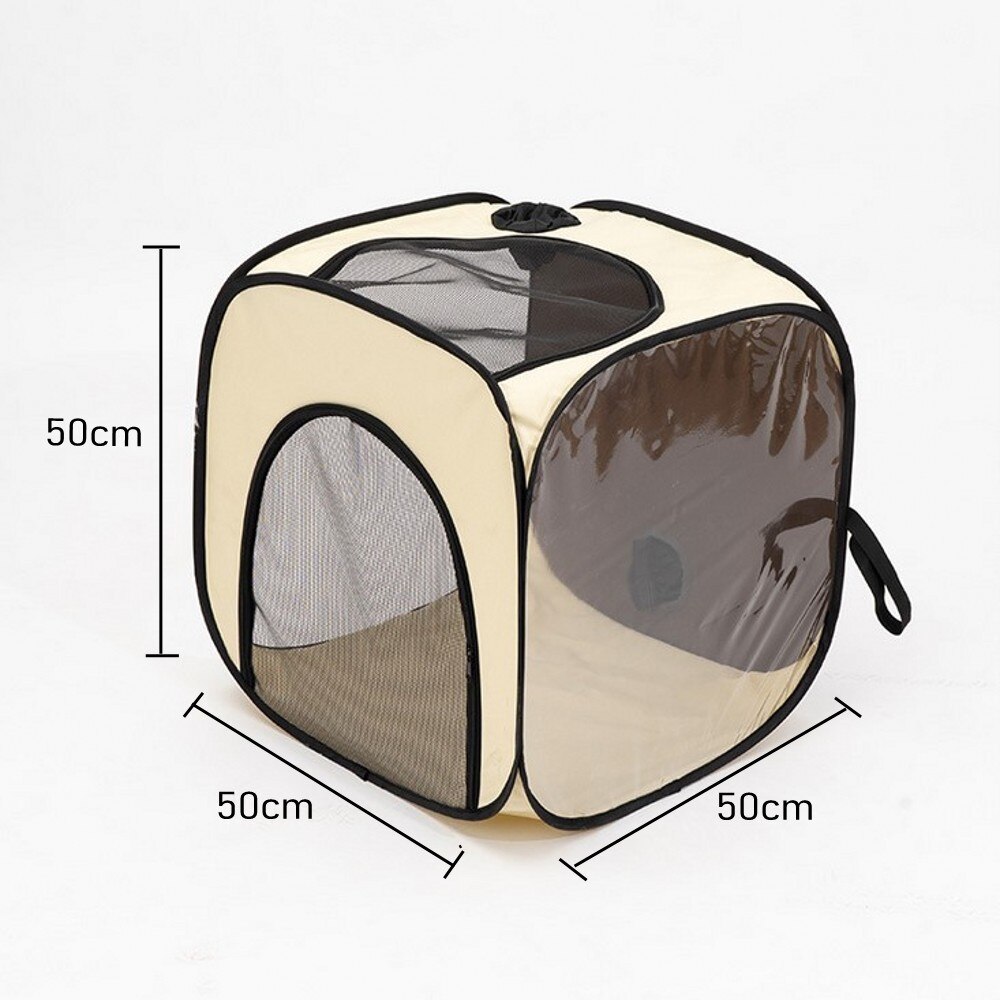 Pet Drying Box Foldable Dog Tent Blowing Hair Dryer Portable Cat Cage Dog Bath Artifact Grooming House Pet Dry Room Pet Car Bag