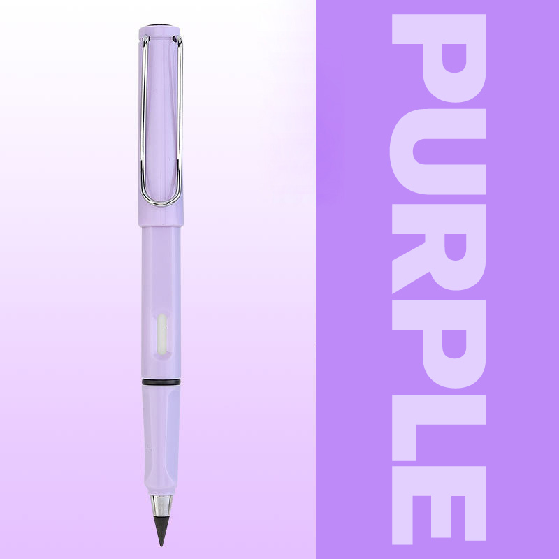 Technology No Ink Pen Unlimited Writing Pencils No Cutting Students Magic Pencils For Writing Art Sketch Painting Tools: Purple