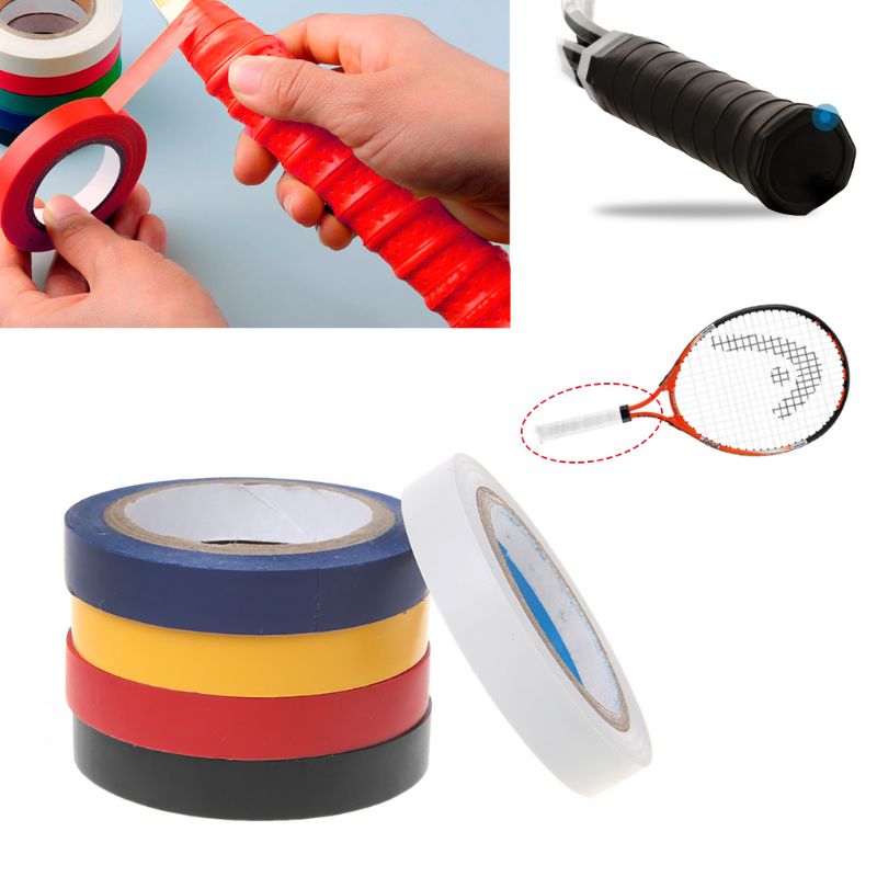 30m Tennis Badminton Squash Racket Grip Overgrip Compound Sealing Tapes Sticker Electrical Insulating Tape 425E
