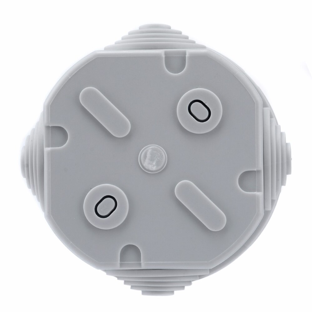 1pc Round Waterproof Weatherproof Junction Box Connection Indoor Outdoor Plastic Electric Enclosure Case For Electricity Railway