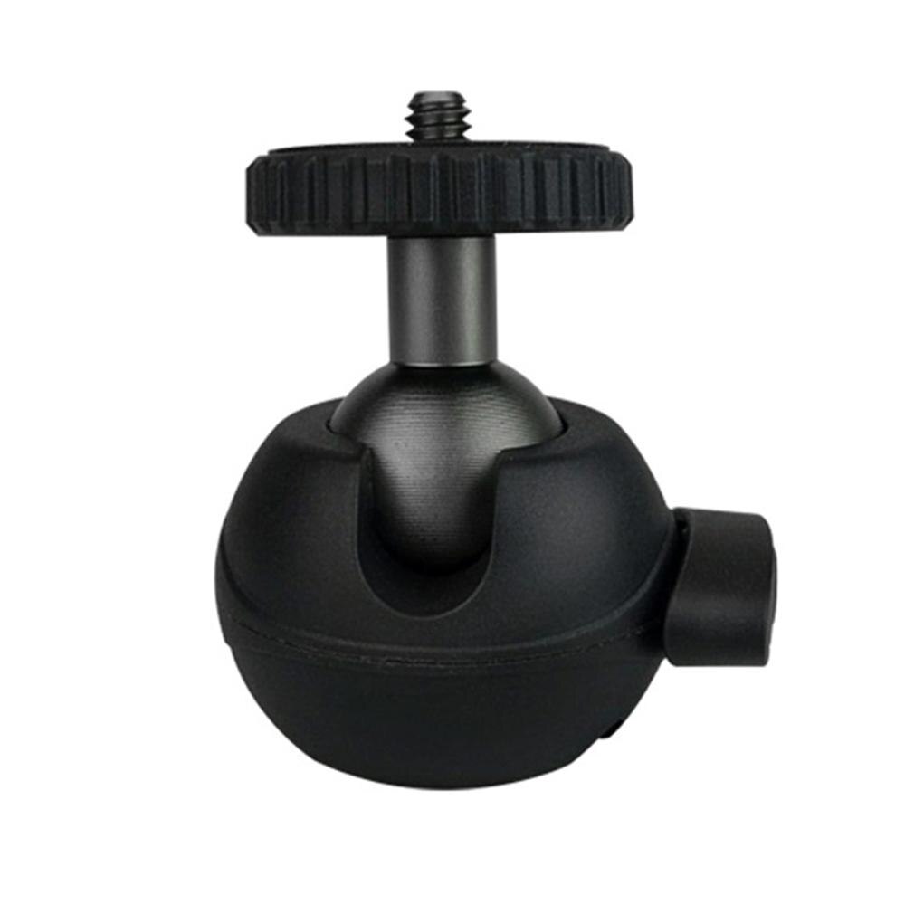 Bgning mini tripé bola cabeça 360 graus giratória ballhead suporte de vídeo panorâmica cabeças para câmera slr tripé estabilizador acessórios: Default Title