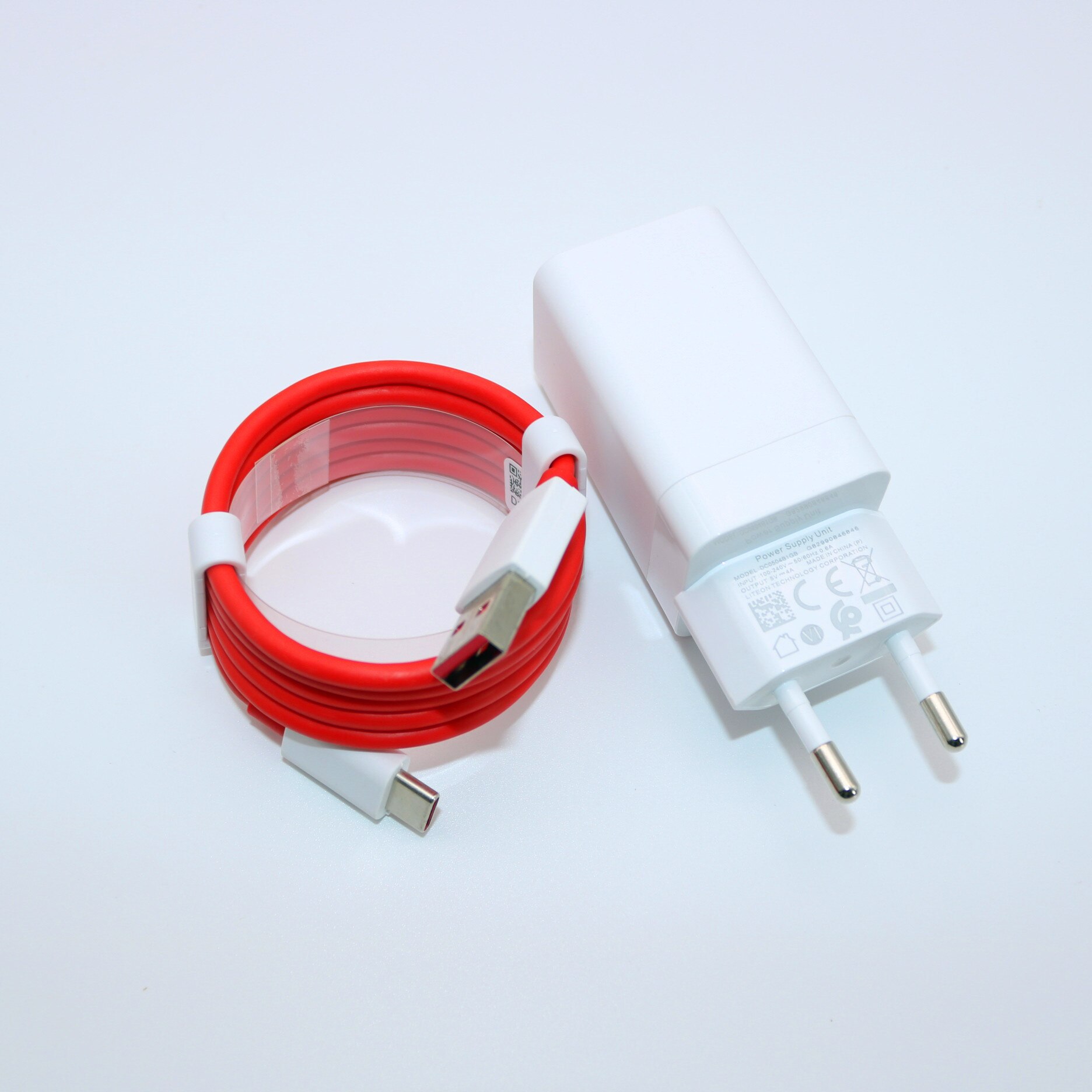 Originele Oneplus 6T Dash Oplader Een Plus 6 5T 5 3T 3 Smartphone 5V/4A snel Opladen Usb Muur Power Adapter, 1M/2M Dash Kabel