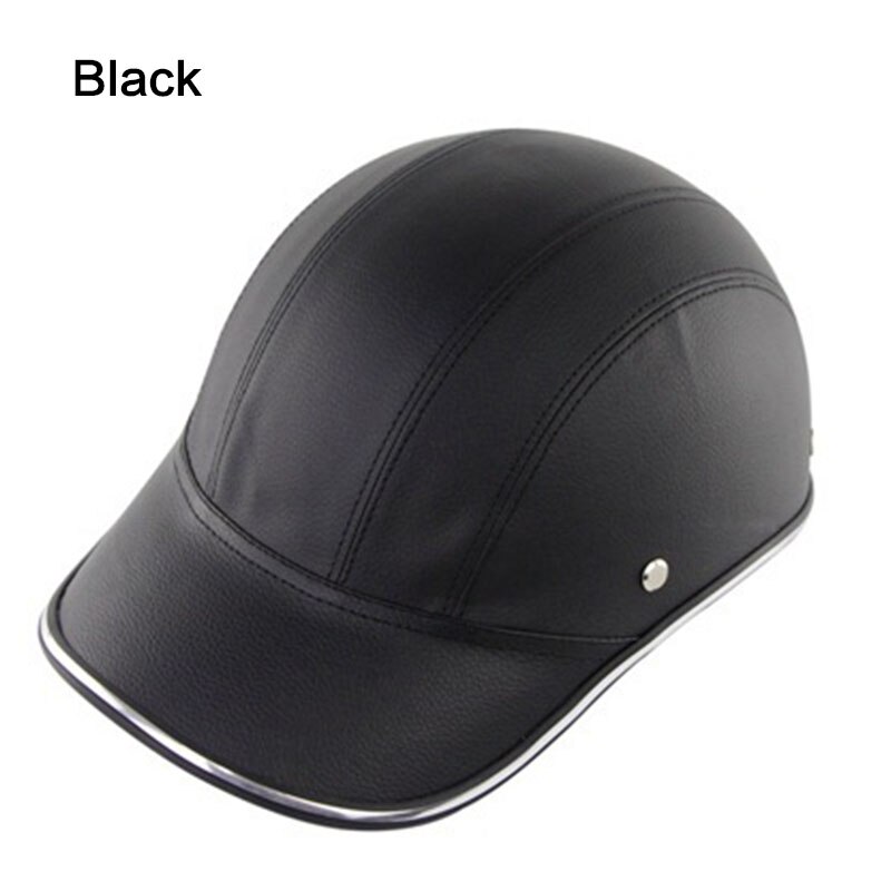Verstelbare Fiets Fietsen Helm Baseball Cap Lederen Anti Uv Veiligheid Fiets Helm Mannen Vrouwen Racefiets Helm Voor Mtb Schaatsen