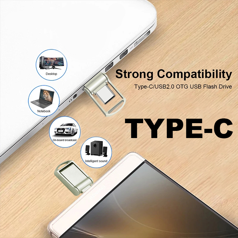 Mini 32 GB 64 GB 128 GB Typ C Ultra podwójny pendrive USB 3.0 Pamięć USB Pendrive U Disk