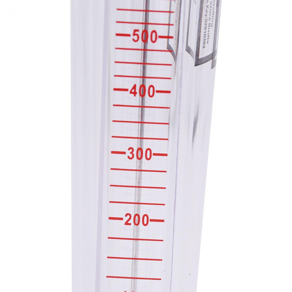 60-600L/H Plastic Tube Flow Meter Liquid Water Rotameter BSP Thread Flow Measuring Instruments for Chemical Petroleum Industry