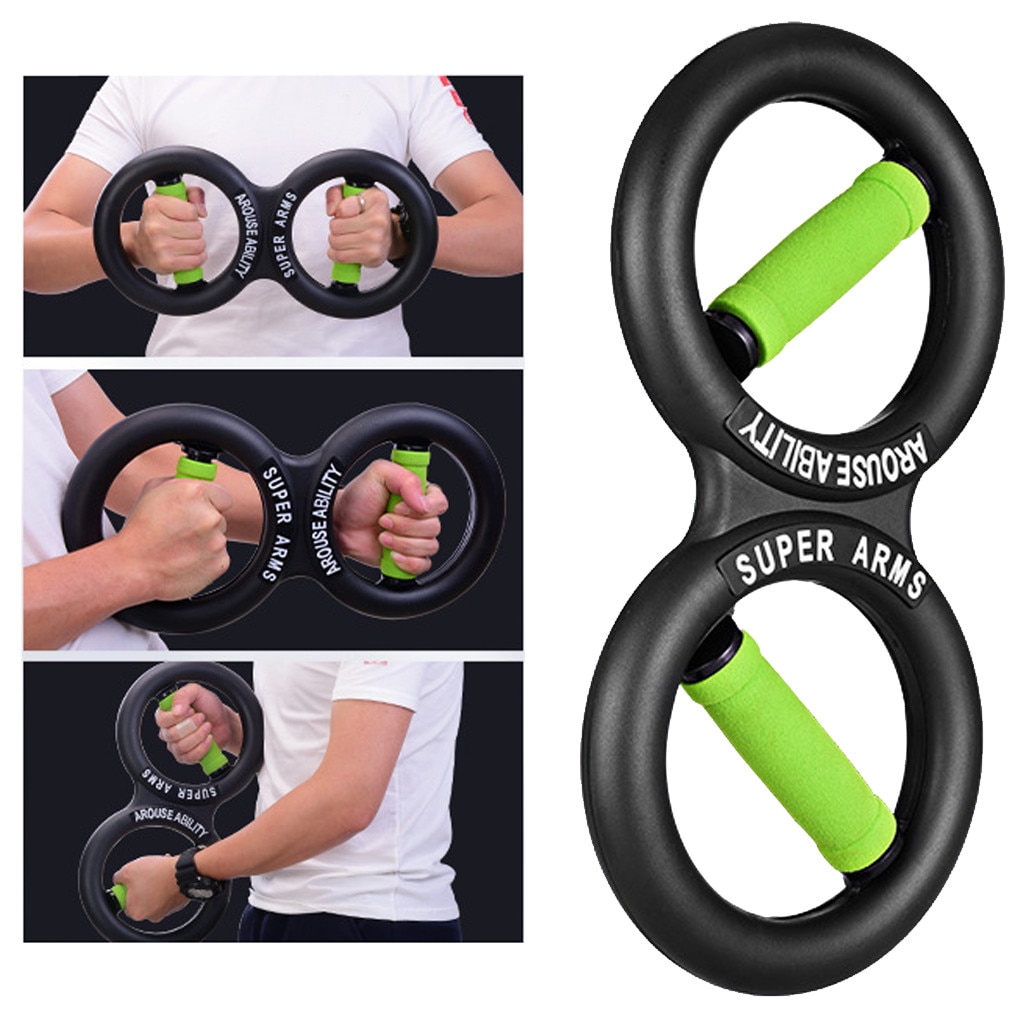 Multi-functional Hand Gripper Strengths 8 Shape Reinforcemen Hand Grips Upgrade Power Wrists Strengthening POWER ARMS Multi Gym