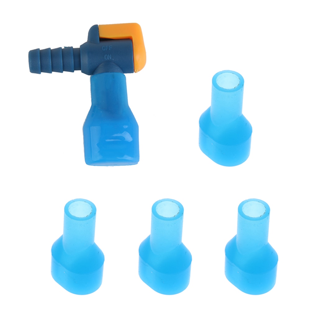 Ugello di Aspirazione dell'acqua di idratazione Vescica con 4pz Boccaglio in silicone per Universale Zaino Serbatoio di Acqua di Immagazzinaggio Del Sacchetto