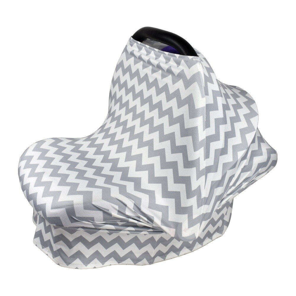 Cubierta de lactancia para lactancia materna, algodón súper suave multiuso para asiento de coche de bebé, cubiertas, dosel, cubierta para carro de compras, bufanda