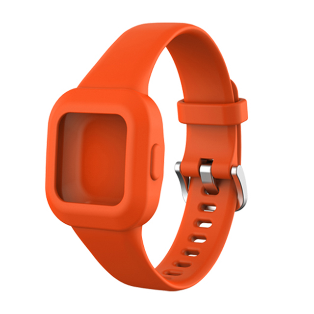 Correa de silicona para Garmin Fit JR3, pulsera Garmin Vivofit JR.3, correa de reloj para niños: Naranja