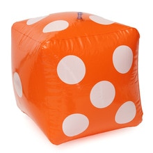 Square PVC Novelty Giant Inflatable Number Dice Outdoor Beach Pool Party Garden Games Digital Dices Entertainment