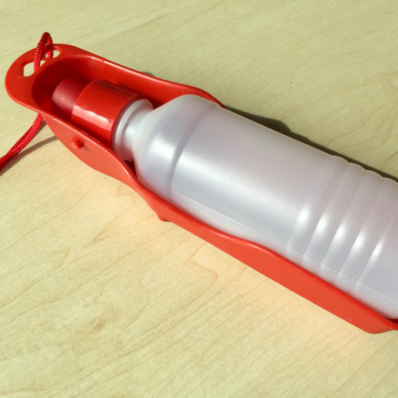Distributeur d'Eau à Main Pliable pour Chien et Chiot, Casserole d'Alimentation Rabattable, Fournitures pour Animaux de Compagnie, Accessoires, 250ml