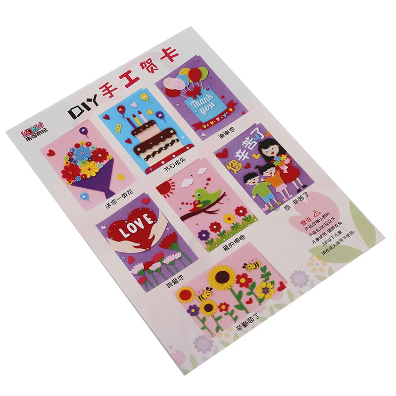 Greeting Card DIY Homemade Card Birthday Thanksgiving Congratulatory Education