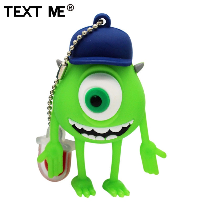 TEXT ME cute cartoon 3 colour Monster University usb flash drive usb 2.0 4GB 8GB 16GB 32GB 64GB pendrive best