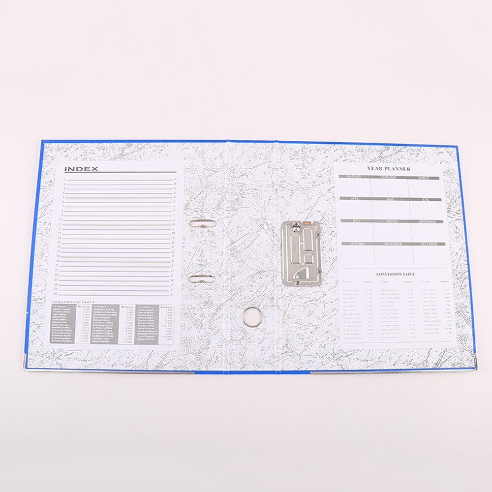 1pcs Documents Holder A4 Large 75mm Lever Arch Files Folder Office Stationery Document Storage
