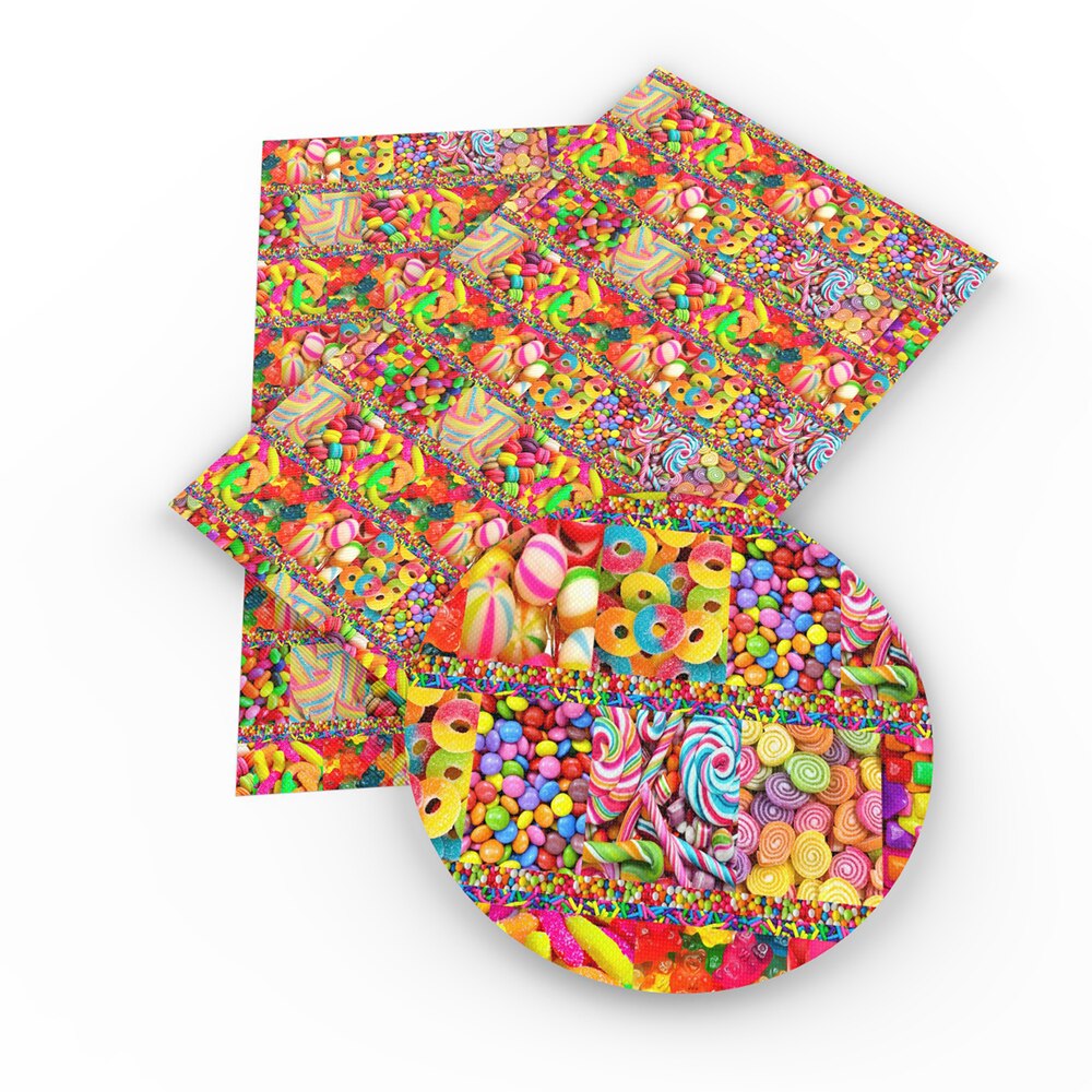 David accessoires 30 x 140cm snoep ijs taart imitatie kunstmatig synthetisch leer stof diy naaien kleding tassen knoop-strik ,c4413: 1062113004