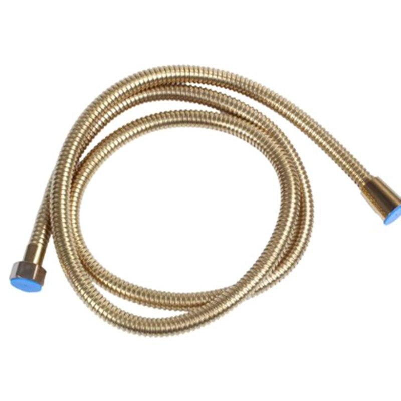 Rvs Explosieveilige Compact Douche Slang Encryptie Buis: gold