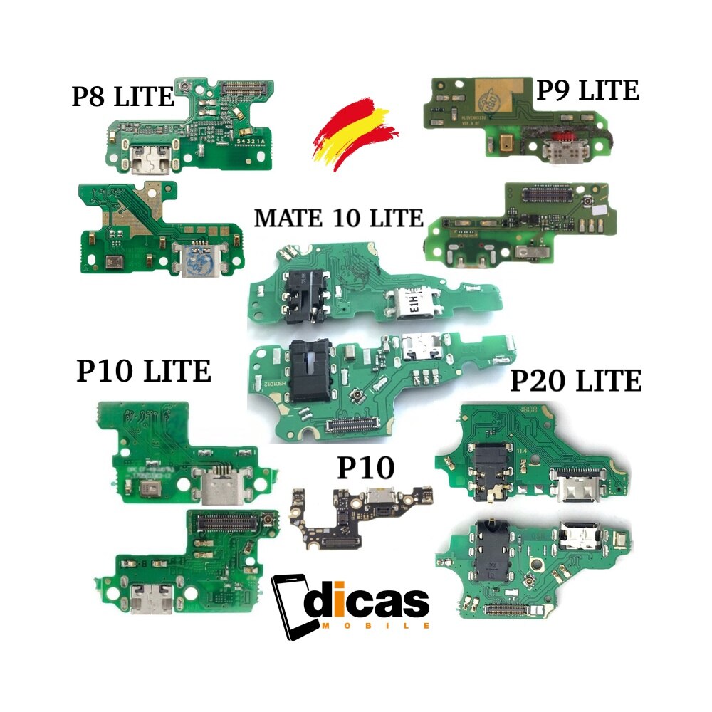 Dock Opladen Board Connector Voor Huawei P8 P9 P10 P20 Lite Mate Microfoon Usb
