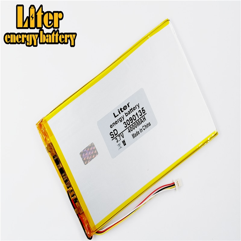 4 gewinde 3090135 3,7 V Lithium-Tablette Polymer batterie 0390135 4000MAH DIY Handy, Mobiltelefon notfall Energie Ladung schatz