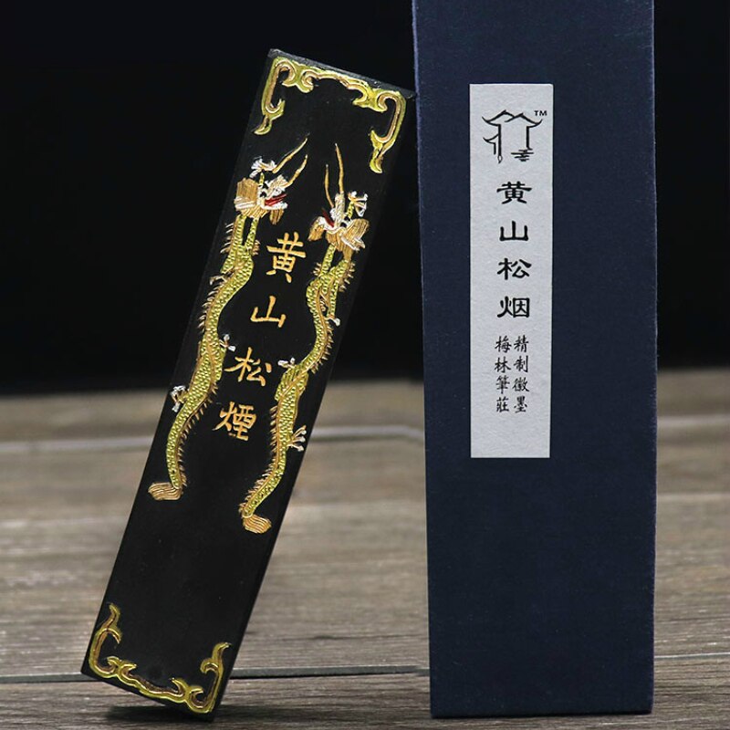 Calligraphy Writing Learning Inker Ink Stones Natural Pure Pine Soot Ink Sticks Chinese Traditional Painting Grinding Ink Sticks