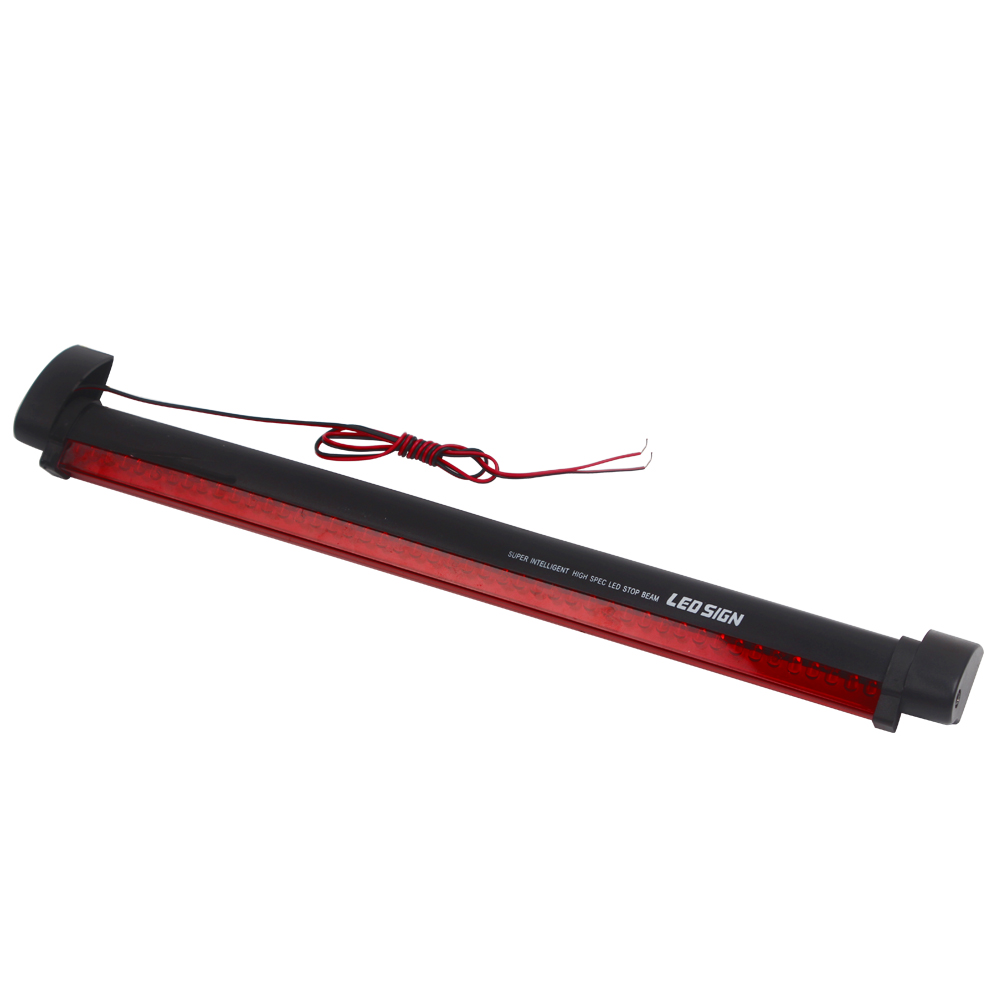 12v lyskilder bilbremselys universal stopp bak parkeringslys bilstyling auto varsellampe rødt lys 14 24 32 48 led: Foranderlig