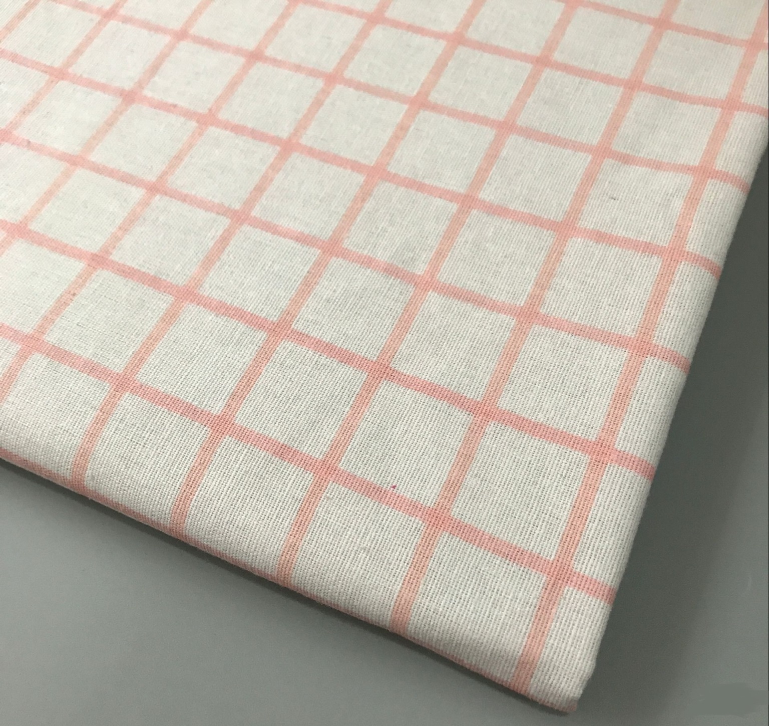 50 x 150cm rutigt linnetyg tryckt tyg sömnad quilttyger för lapptäcke handarbete handgjort material ,1 yc 3293: 1057771010
