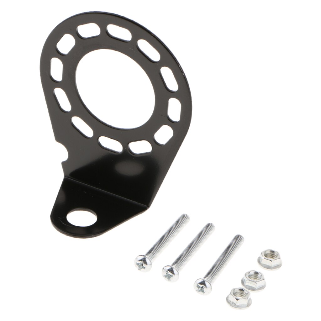 Perfeclan 7 Way Trailer RV Wire Connector Mounting Socket Bracket Black