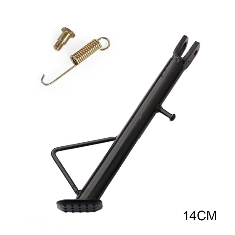 Universal Motorbike Ajustável Kickstand Side Stand Estacionamento Suporte Tripé Suporte Para Scooter Elétrica Dit Pit Bike: Verde exército