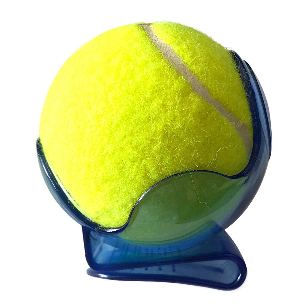 1 soporte transparente para pelotas de tenis, soporte de plástico para pelota de tenis para entrenamiento, accesorios para tenis