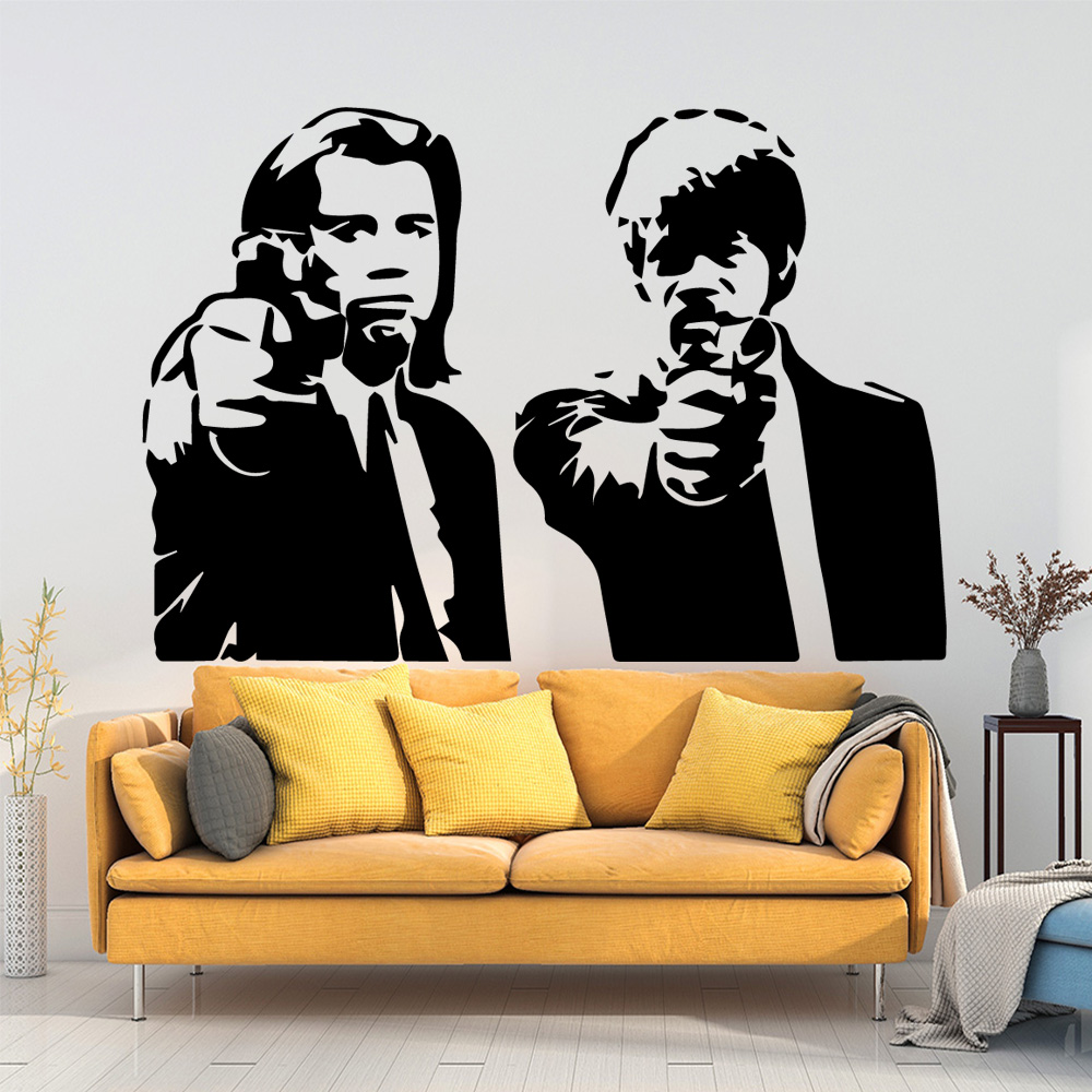 Romantische Banksy Schieten Muursticker Pvc Verwijderbare Kwekerij Kinderkamer Muur Decor Nordic Stijl Huis Decoratie