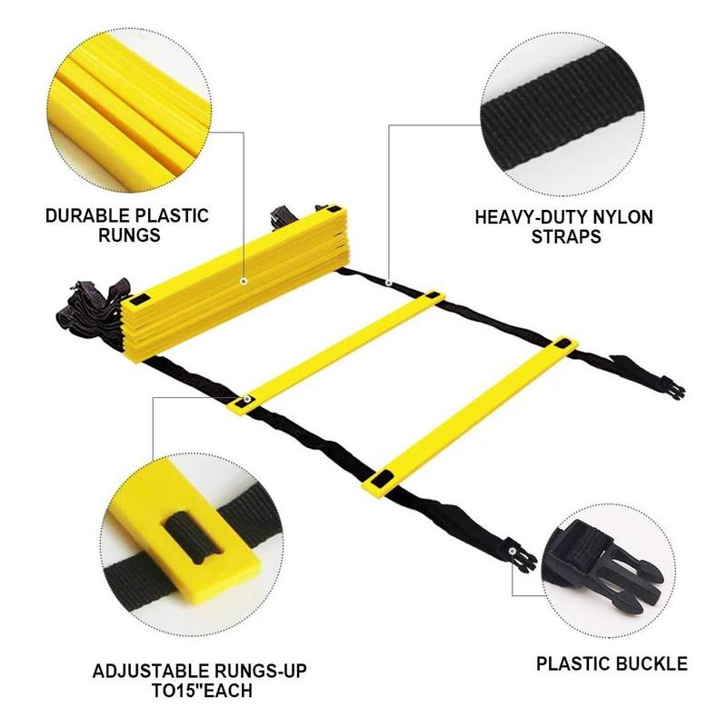 Agile Ladder Voetbal Trainingsapparatuur Jump Grid Ladder Energie Ladder Stap Training Speed X8R4