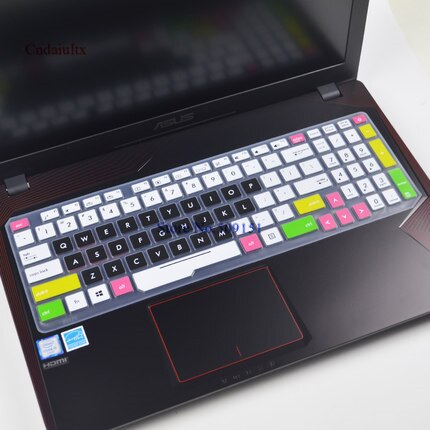 For Asus ROG Strix GL553VD GL553 FZ53VD FX553VE FX553VD FX53VW GL753VE ZX53VW 15 17 inch Notebook keyboard cover protector Skin: Color 1