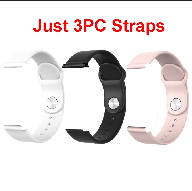 B57 Smart Uhr Männer Frauen Herz Rate Tracker Blutdruck hero band 3 Smart Armband Sport Smartwatch Für Android Apple iOS: just 3pcs straps / no box