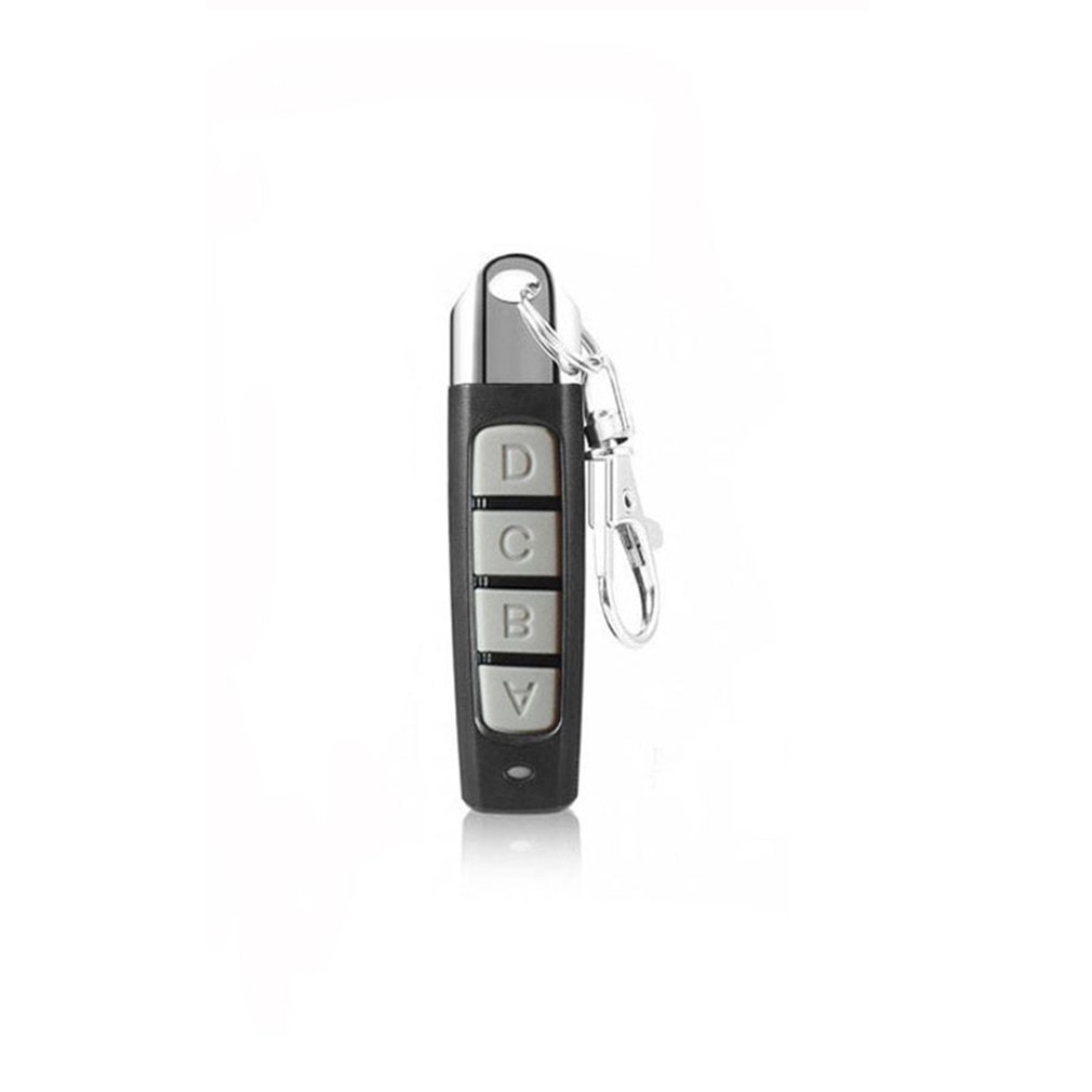 433Mhz 433.92Mhz Afstandsbediening Garagepoort Deuropener Afstandsbediening Duplicator Kloon Leren Rollende Code: Zilver