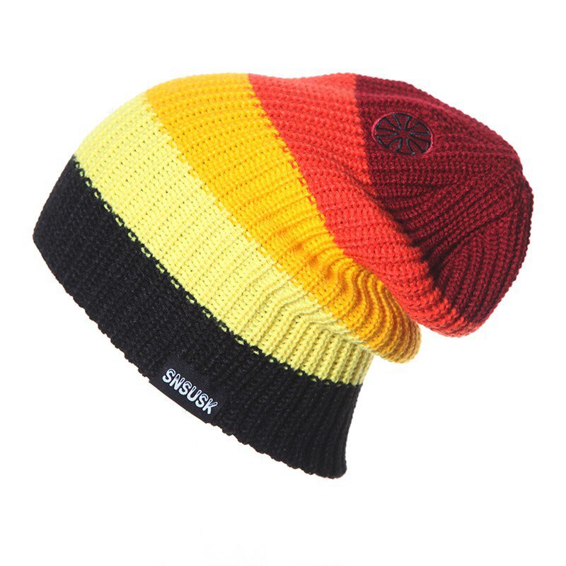 Unisex Brand Hats Men Women Warm Winter Knitting Skating Cap Men ski Hat Turtleneck Cap Gorro: 12