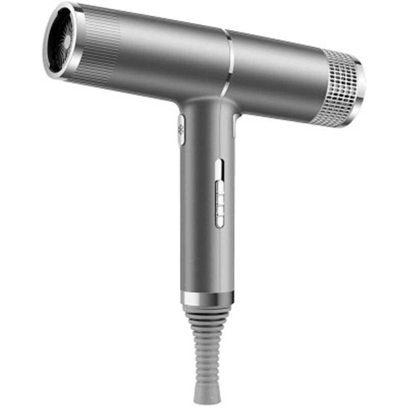 Professionele Haardrogers Licht Weighte Föhn Salon Droger & Cold Wind Negatieve Ionische Haar Stijl Tool: Grijs / VS