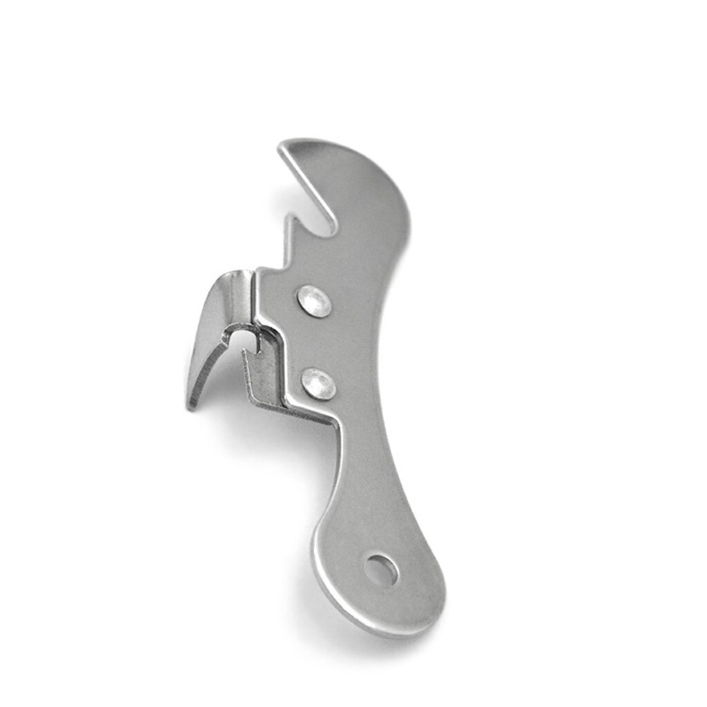 Multifunction Stainless Steel Compact Manual Tin Can Opener Bottle Jar Beer Opener Kitchen Compact Manual Tin Can Opener