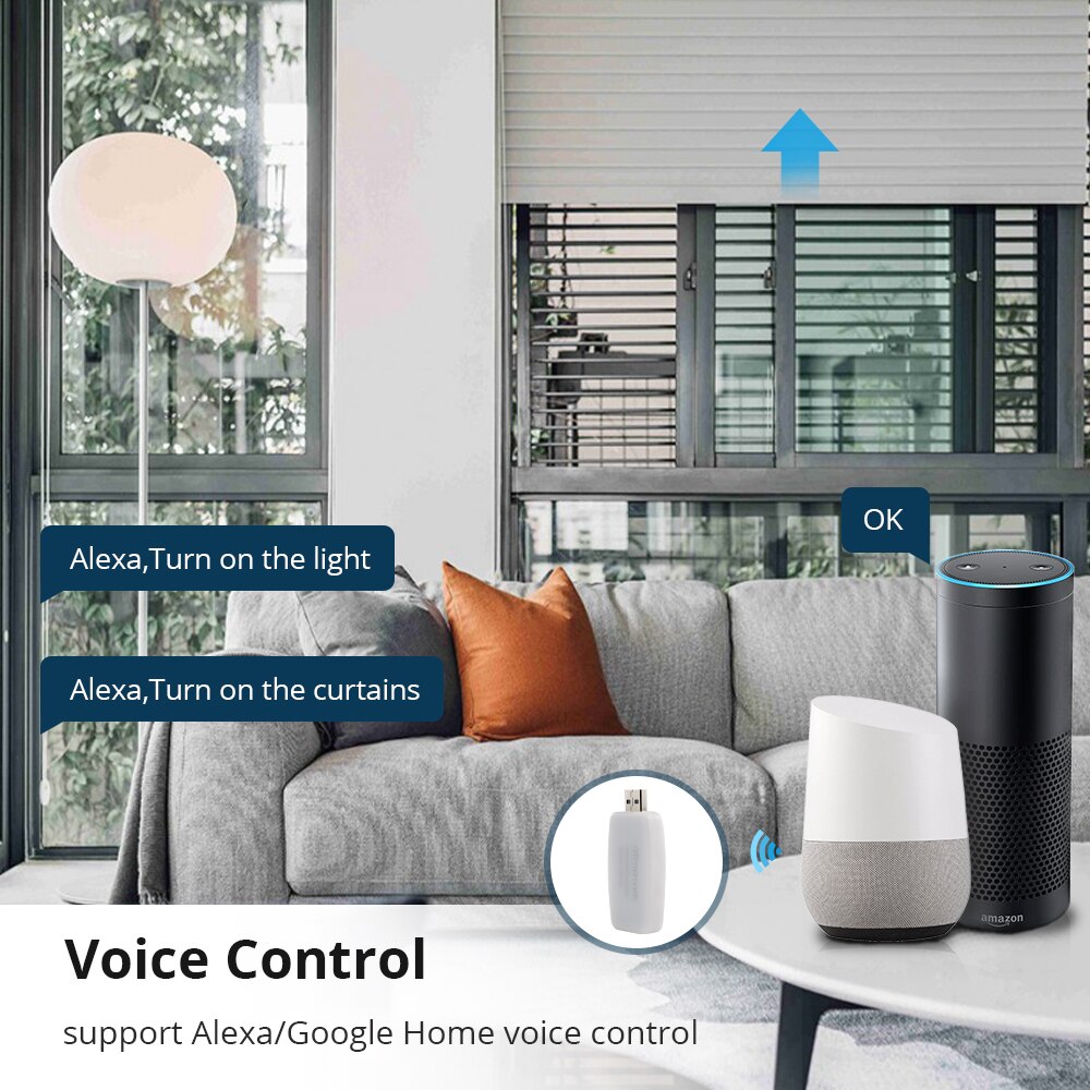 Zemismart RF+IR Universal Remote Control WiFi Smart Home Automation Tuya App Alexa Google Home Control Curtain Motor Air-Con