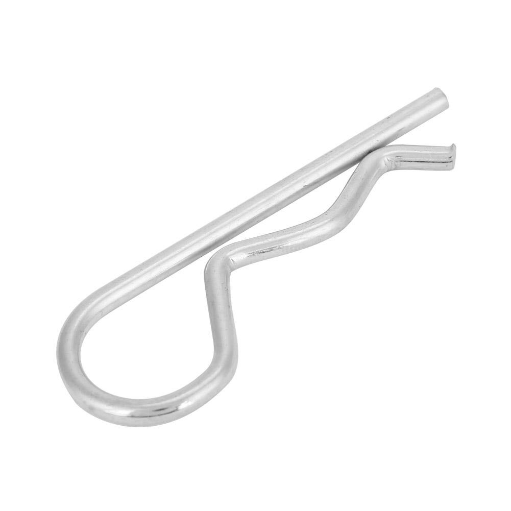 10 pièces B Type galvanisé fer pince Cotter Lente broches de retenue pinces à ressort 3*60mm/3.5*75mm/4*75mm taille en option