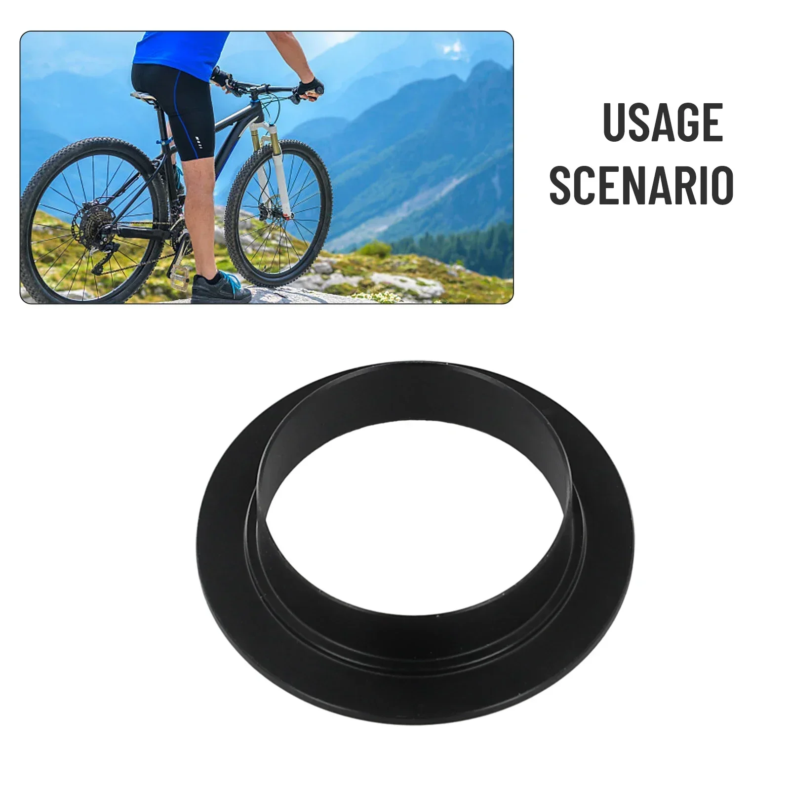Para DUB para BSA BB diámetro bicicleta BB eje tapa de rodamiento cubierta a presión a prueba de polvo impermeable ROAD MTB-piezas de bicicleta bicicletas de montaña