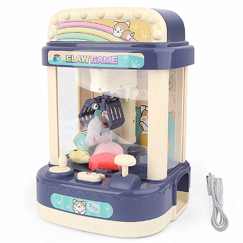 Kids Elektrische Mini Catching Pop Machine Speelhuis Kinderen Clip Pop Met Licht Muziek Educatief Speelgoed Elektrische Speelgoed