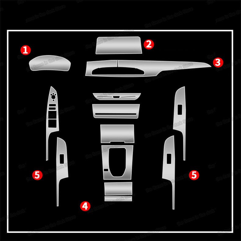 Lsrtw2017 tablero interior de coche transparente pantalla lcd engranaje panel película para Changan Cs75 adhesivo protector: type 1