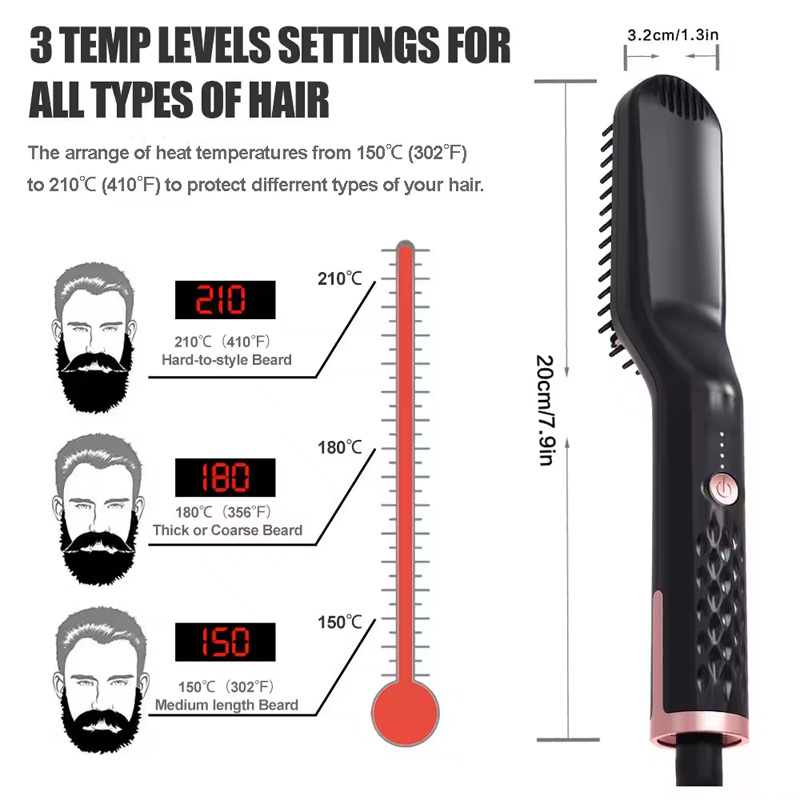 hair straightener Fast heating ceramic electric hair straightener multi-functional hair straightening tool