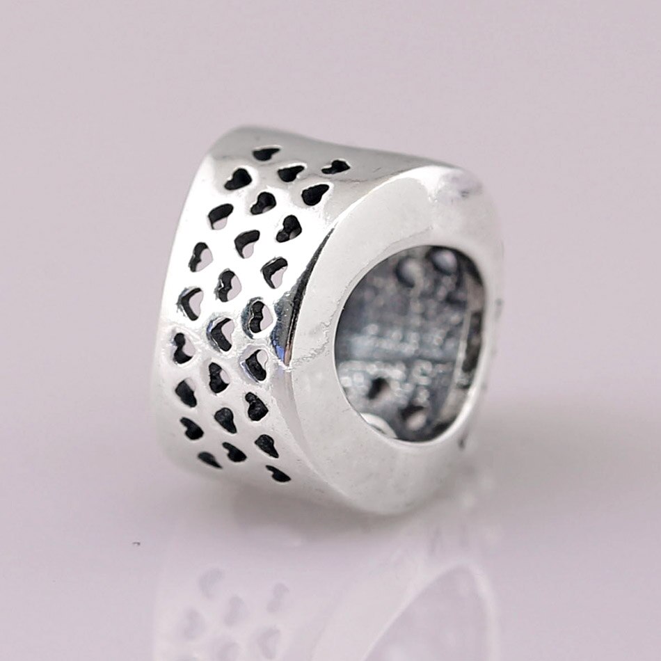 Genuine 925 Sterling Silver Charm Bead Radiant Hearts Royal Crown Beads Fit Women Pan Bracelet & Necklace Diy Jewelry